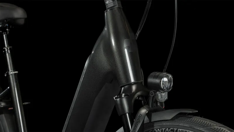 Cube Supreme Hybrid EX 625 Easy-Entry Electric Bike in Grey/Black-3